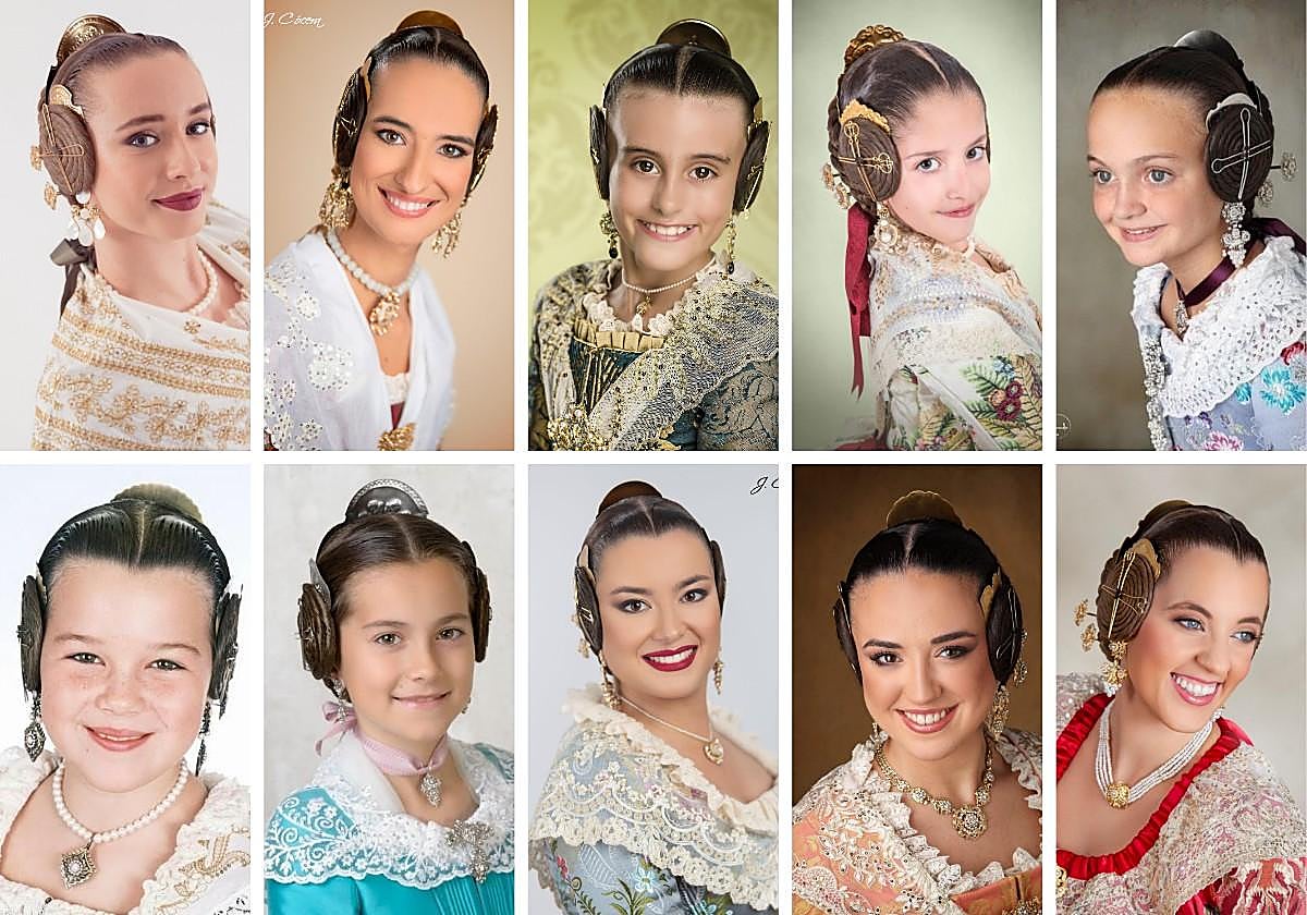 Estas son las primeras candidatas preseleccionadas a falleras mayores